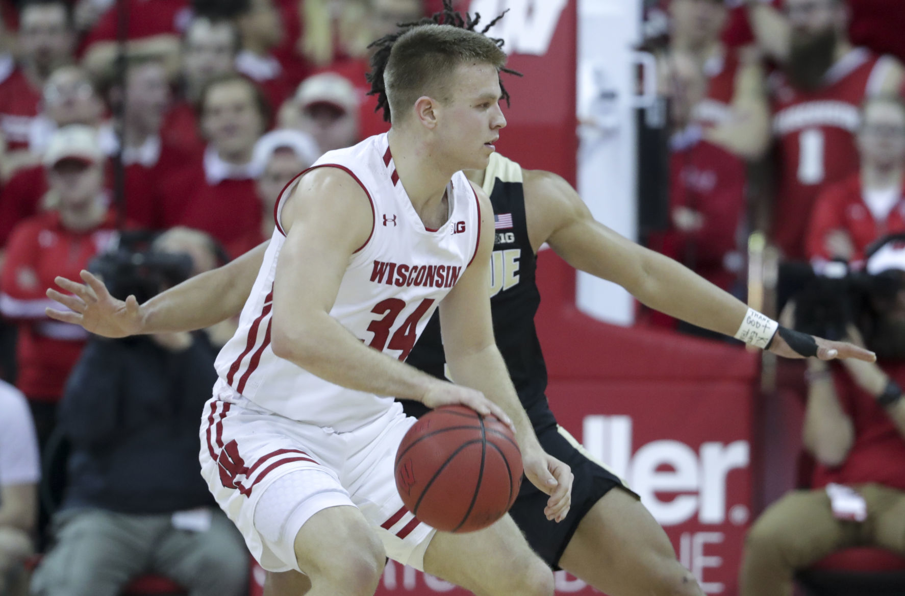 Boilermakers 84, Badgers 80 (OT)